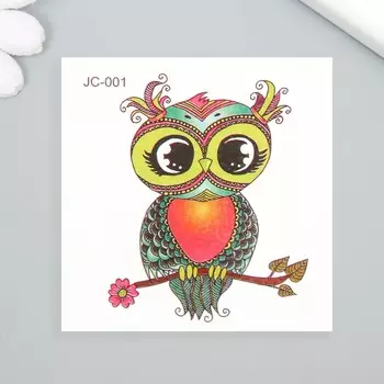 Переводная тату на тело цветная