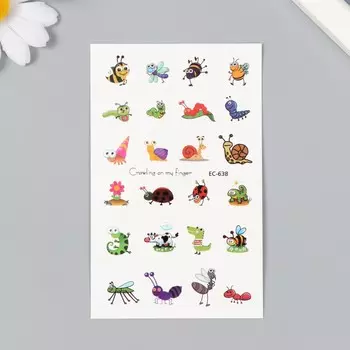 Переводные тату на тело цветные