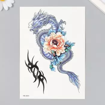 Татуировка на тело цветная