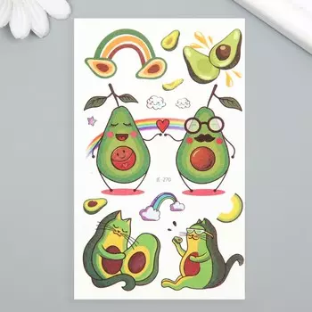 Татуировка на тело цветная