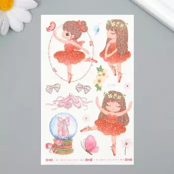 Переводные тату на тело цветные