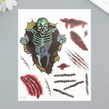 Татуировка на тело цветная