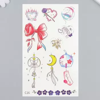 Переводные тату цветные