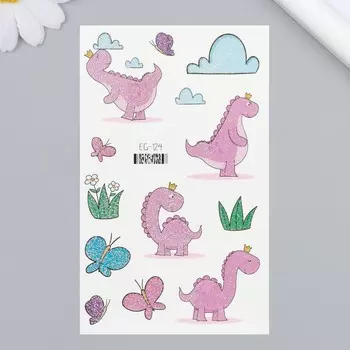 Переводные тату на тело цветные