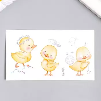 Татуировка на тело цветная фосфорная