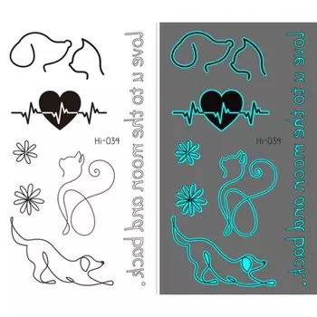 Татуировка на тело фосфорная