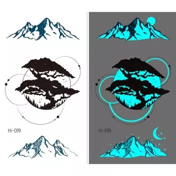 Татуировка на тело фосфорная