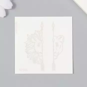 Татуировка на тело синяя водостойкая