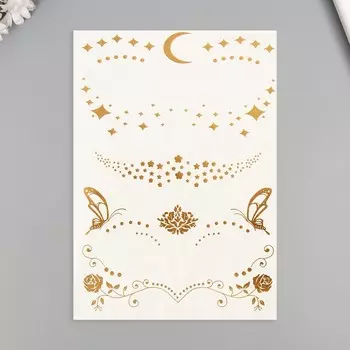 Татуировка на тело золото