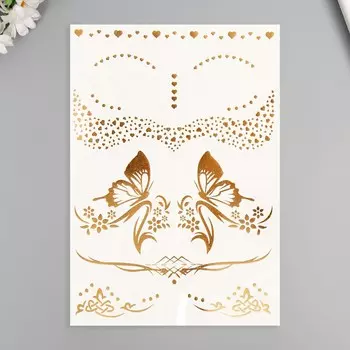 Татуировка на тело золото