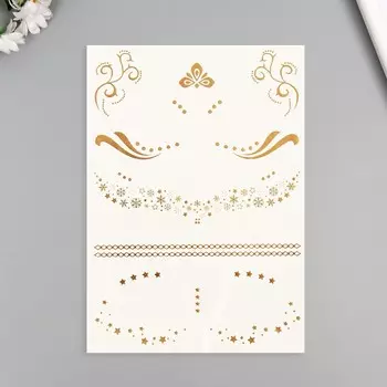 Татуировка на тело золото