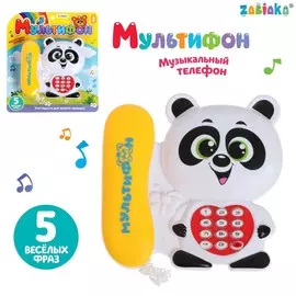 Музыкальный телефон детский