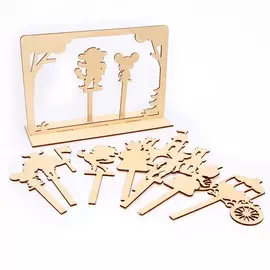 Теневой театр по мотивам сказки ш. перро