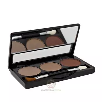 Тени для век 3-х цветные Smart 6 г тон