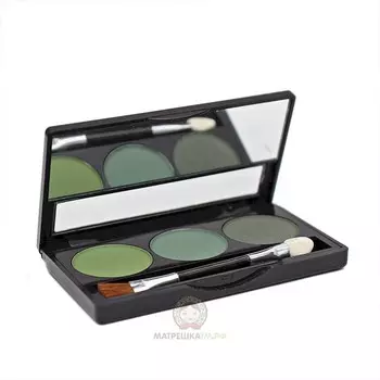 Тени для век 3-х цветные Smart 6 г тон