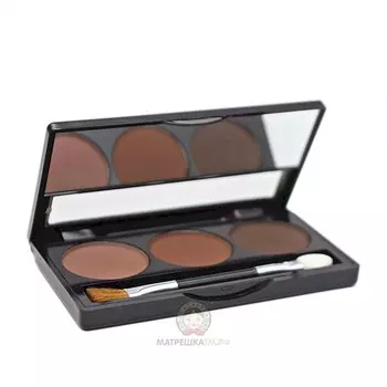 Тени для век 3-х цветные Smart 6 г тон