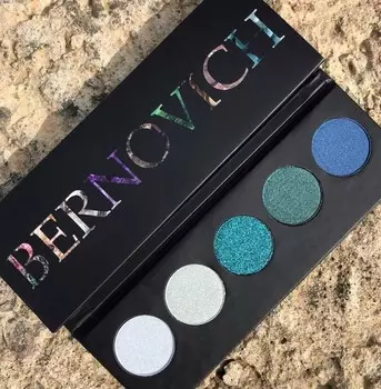 Тени для век Aguamarine (5 тонов) 7,5г