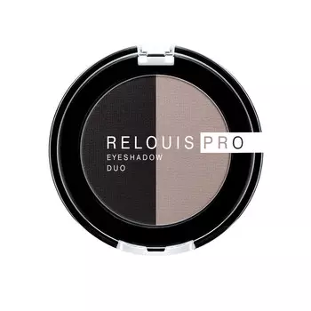 Тени для век RELOUIS PRO EYESHADOW DUO