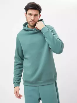 Теплое однотонное худи в оттенке