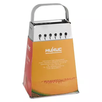 Терка с металической ручкой в упаковке