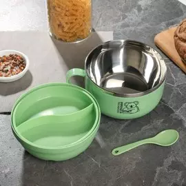 Термо ланч-бокс с ложкой