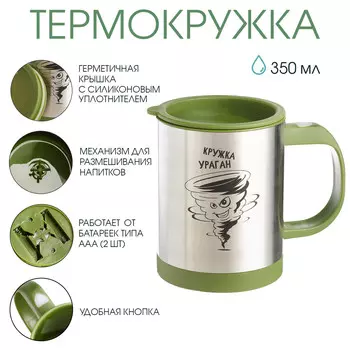 Термокружка, 350 мл,