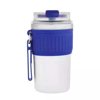 Термокружка, 400 мл, new design, сохраняет тепло до 8 ч, синяя