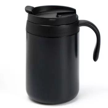 Термокружка, 450 мл, hot & cool, сохраняет тепло 6 часов, 1316 см, черная