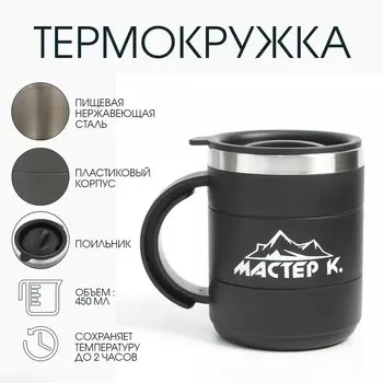 Термокружка, 450 мл,