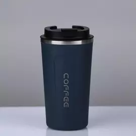 Термокружка мастер к original, 500 мл, сохраняет тепло 10 ч, нержавеющая сталь, пластик, синяя