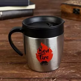 Термокружка bon fire, 400 мл, сохраняет тепло 2 ч