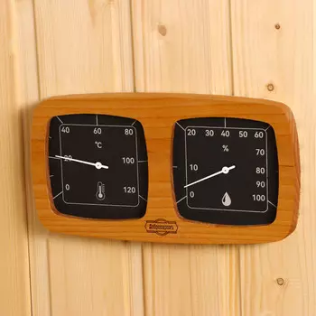 Термометр-гигрометр, 23,5х12.7х2,5 см v-t082