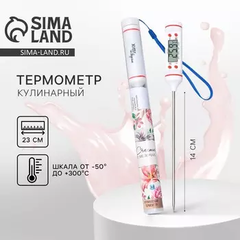 Термометр (термощуп) электронный на батарейках