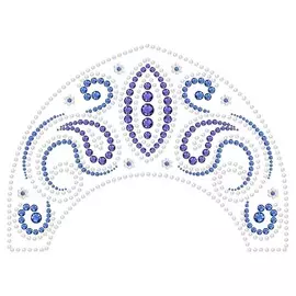 Термонаклейка на кокошник