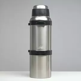 Термос мастер к volume, 4.2 л, с кружкой, с ситечком, сохраняет тепло 60 ч, нержавеющая сталь, серебристый