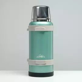 Термос мастер к volume, 4.4 л, с ситечком, с двумя кружками, нержавеющая сталь, бирюзовый