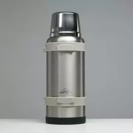 Термос мастер к volume, 3.2 л, с ситечком, с двумя кружками, сохраняет тепло 72 ч, нержавеющая сталь, серебристый