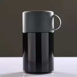 Термос для еды мастер к, 550 мл, 1711 см, нержавеющая сталь, черный