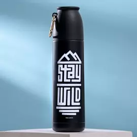 Термос с карабином stay wild, 500 мл, сохраняет тепло 14 ч