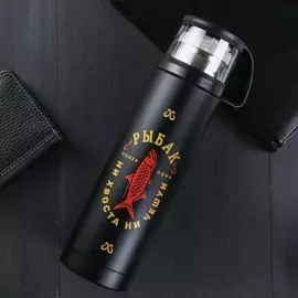 Термос с кружкой