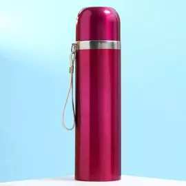 Термос с подвесом, 500 мл розовый