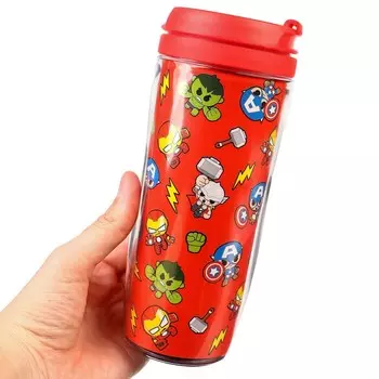 Термостакан, красный, 350 мл