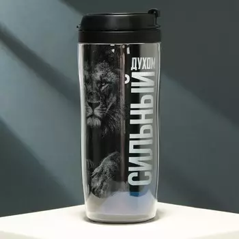 Термостакан пластиковый со вставкой