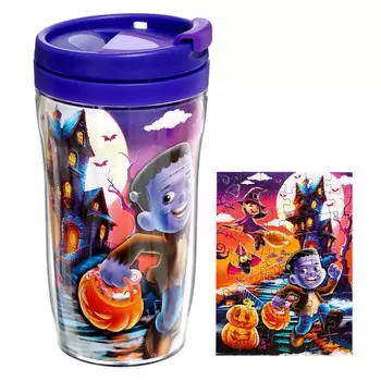 Термостакан с пазлом