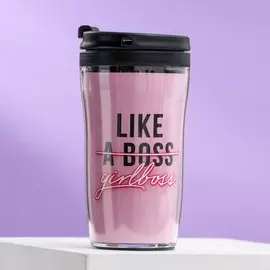 Термостакан со вставкой girlboss, 250 мл