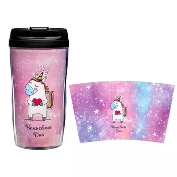 Термостакан со вставкой