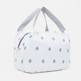 Термосумка на молнии 5 л, цвет бежевый