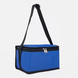 Термосумка на молнии 5 л, цвет синий