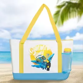 Термосумка пляжная с бутылкой