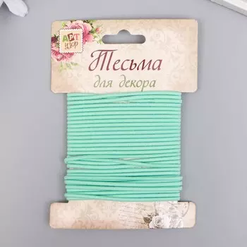 Тесьма декоративная резинка